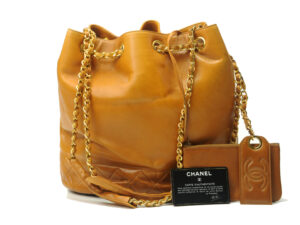 CHANEL Drawstring Shoulder Bag 