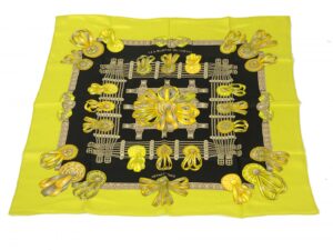 HERMÈS LES RUBANS DU CHEVAL SILK SCARF