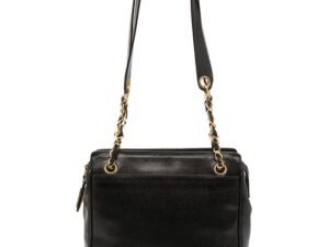 CHANEL CAVIAR TRIPPLE CC LOGO TOTE